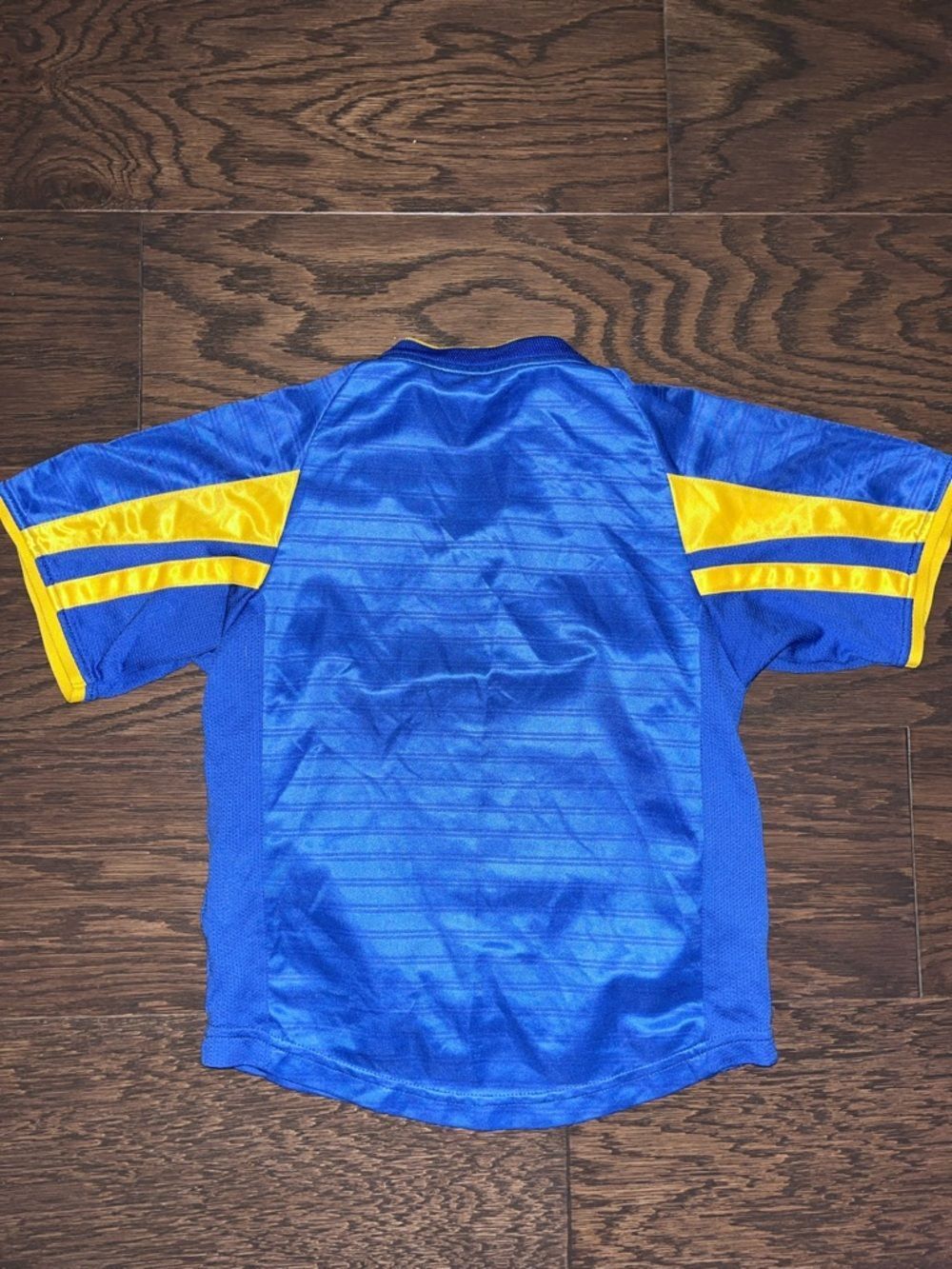 Nike Leeds United LUFC Yorkshire Strongbow VTG Soccer Team Jersey M Child Kids - Picture 2 of 2
